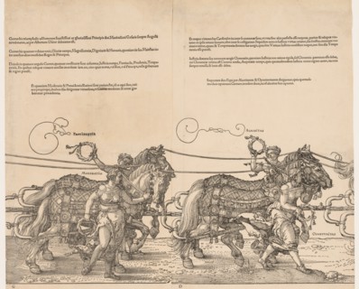The Great Triumphal Car of Emperor Maximilian, 1523. Creator: Albrecht Dürer (German, 1471-1528).
