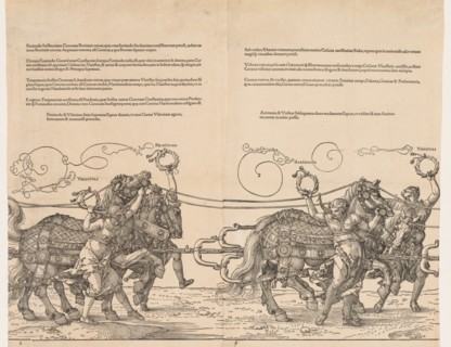 The Great Triumphal Car of Emperor Maximilian, 1523. Creator: Albrecht Dürer (German, 1471-1528).