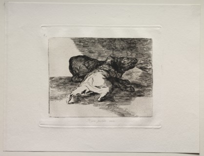 The Horrors of War: He Gets Something Out of It.. Creator: Francisco de Goya (Spanish, 1746-1828).