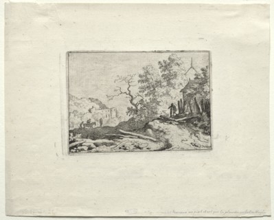 The Hut with the Rustic Fence. Creator: Allart van Everdingen (Dutch, 1621-1675).