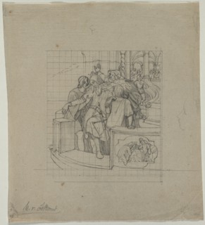 The King of Thule, second or third quarter 1800s. Creator: Moritz von Schwind (German, 1804-1871).