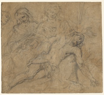 The Lamentation, c. 1635. Creator: Gaspar de Crayer (Flemish, 1584-1669), attributed to.