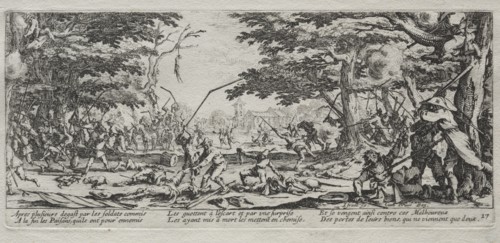 The Large Miseries of War: Peasant's Revenge, 1633. Creator: Jacques Callot (French, 1592-1635).