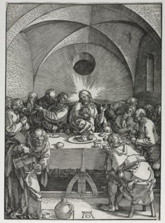 The Large Passion: The Last Supper, 1510. Creator: Albrecht Dürer (German, 1471-1528).
