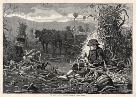 The Last Days of Harvest, 1873. Creator: Winslow Homer (American, 1836-1910).