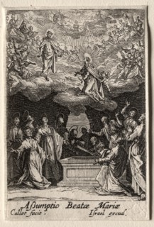 The Life of the Virgin: The Assumption of the Virgin. Creator: Jacques Callot (French, 1592-1635).
