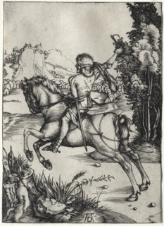 The Little Courier, c. 1496. Creator: Albrecht Dürer (German, 1471-1528).