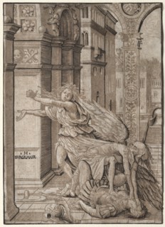 The Lovers Surprised by Death, 1510. Creator: Hans Burgkmair (German, 1473-1531).