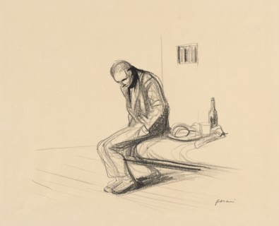 The Man Who Fired upon Clemenceau, c. 1919. Creator: Jean Louis Forain (French, 1852-1931).