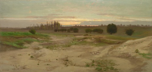 The Marl Pit at Mulcent: Evening, after 1857. Creator: Antoine Chintreuil (French, 1814-1873).