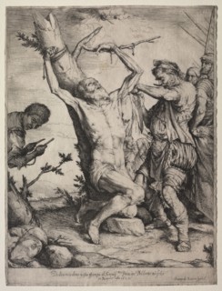 The Martyrdom of St. Bartholomew, 1624. Creator: Jusepe de Ribera (Spanish, 1591-1652).