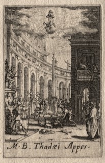 The Martyrdom of the Apostles: St. Thaddeus. Creator: Jacques Callot (French, 1592-1635).