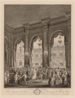 The Masked Ball, 1782. Creator: Jean-Michel the Younger Moreau (French, 1741-1814).