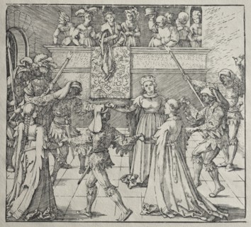 The Masquerade. Creator: Albrecht Dürer (German, 1471-1528), attributed to.