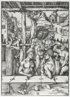 The Men's Bath House, c. 1496-1497. Creator: Albrecht Dürer (German, 1471-1528).