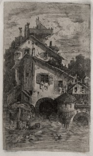 The Mill, 1866. Creator: Rodolphe Bresdin (French, 1822-1885).