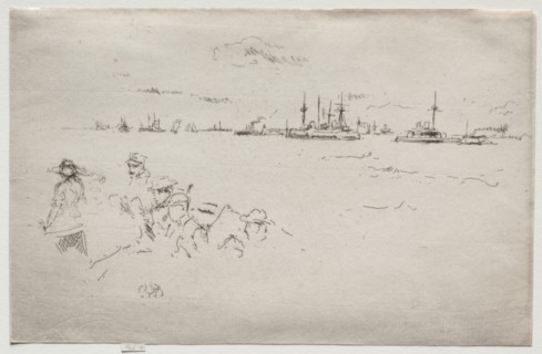The Monitors. Creator: James McNeill Whistler (American, 1834-1903).