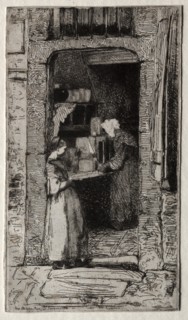 The Mustard Merchant. Creator: James McNeill Whistler (American, 1834-1903).