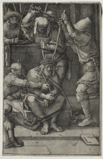 The Passion: Christ Crowned with Thorns, 1521. Creator: Lucas van Leyden (Dutch, 1494-1533).