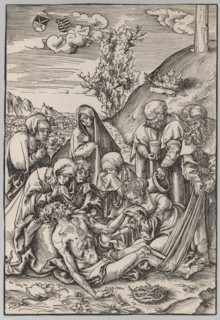 The Passion: The Lamentation, 1509. Creator: Lucas Cranach (German, 1472-1553).