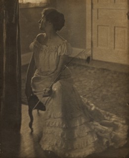 The Peacock Feather, c. 1902. Creator: Clarence H. White (American, 1871-1925).