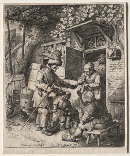 The Peddlar, 1741. Creator: Christian Wilhelm Ernst Dietrich (German, 1712-1774).