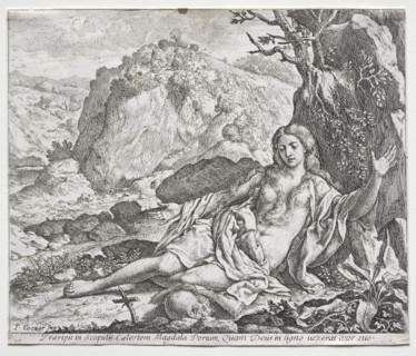 The Penitent Magdalen, 1650. Creator: Francesco Cozza (Italian, 1605-1682).