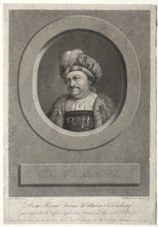 The Persian - Portrait of Franz Wilhelm Kreuchauf, 1869. Creator: Johann Friedrich Bause (German, 1738-1814).