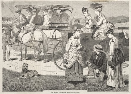 The Picnic Excursion, 1869. Creator: Winslow Homer (American, 1836-1910).