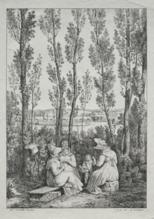 The Picnic. Creator: Charles Philibert Lasteyrie du Saillant (French, 1759-1849).