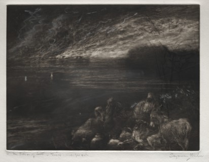 The Pillar of Salt. Creator: Francis Seymour Haden (British, 1818-1910).