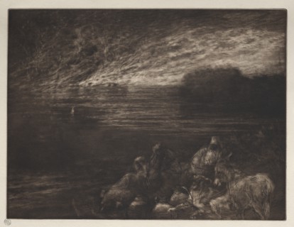 The Pillar of Salt. Creator: Francis Seymour Haden (British, 1818-1910).