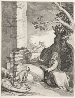 The Prediction of Ahijah, 1604. Creator: Jan Saenredam (Dutch, 1565-1607); Jan Saenredam (Dutch, 1565-1607).