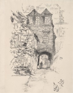The Priest's House, Rouen, 1894. Creator: James McNeill Whistler (American, 1834-1903).