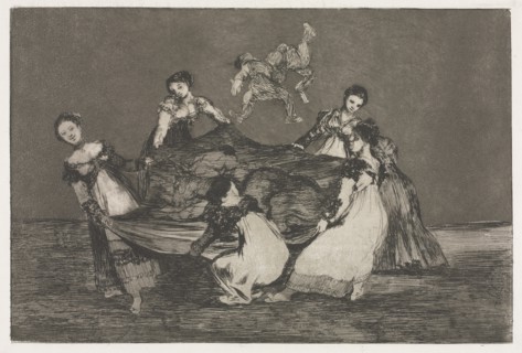 The Proverbs: Feminine Folly, 1864. Creator: Francisco de Goya (Spanish, 1746-1828).