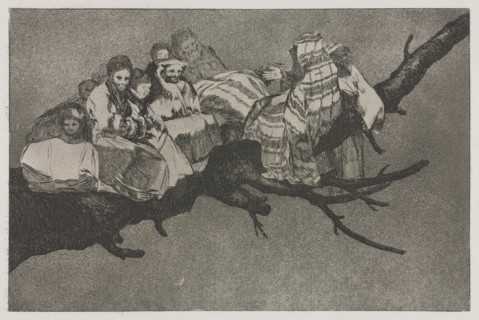 The Proverbs: Ridiculous Folly, 1864. Creator: Francisco de Goya (Spanish, 1746-1828).