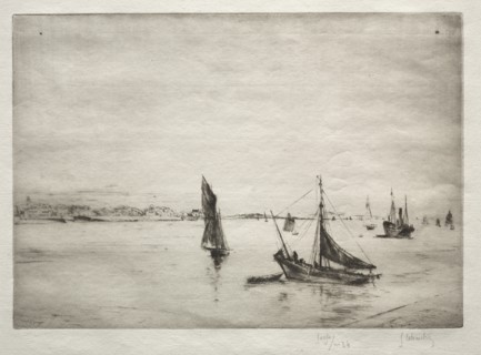 The Roadway of La Rochelle. Creator: Gustave Leheutre (French, 1861-1932).