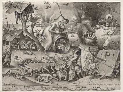 The Seven Deadly Sins: Anger. Creator: Pieter Bruegel (Flemish, 1527/8-1569).
