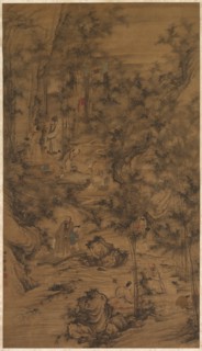 The Seven Worthies of the Bamboo Grove, 1644-1911. Creator: Unknown.