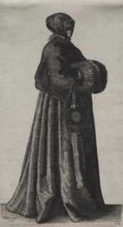 The Several Habits of English Women, from the Nobility to the Country Women..., 1639. Creator: Wenceslaus Hollar (Bohemian, 1607-1677).