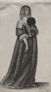 The Several Habits of English Women, from the Nobility to the Country Women..., 1640. Creator: Wenceslaus Hollar (Bohemian, 1607-1677).