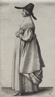 The Several Habits of English Women, from the Nobility to the Country Women..., 1640. Creator: Wenceslaus Hollar (Bohemian, 1607-1677).