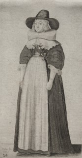 The Several Habits of English Women, from the Nobility to the Country Women..., 1640. Creator: Wenceslaus Hollar (Bohemian, 1607-1677).