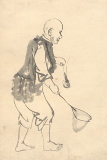 The Shrimp Fisherman. Creator: Kono Bairei (Japanese, 1844-1895).