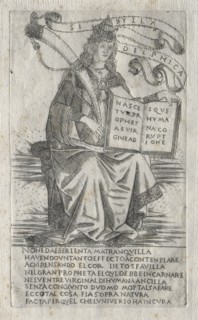 The Sibyls: The Delphian Sibyl, 1400s. Creator: Francesco Rosselli (Italian, 1448-before 1513), attributed to.