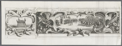 The Siege of La Rochelle: Plate 14, 1628-1630. Creator: Israël Henriet (French, c. 1590-1661); Abraham Bosse (French, 1602-1676), or.