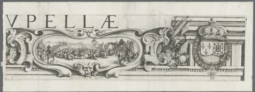The Siege of La Rochelle: Plate 3, 1628-1630. Creator: Jacques Callot (French, 1592-1635); Abraham Bosse (French, 1602-1676), and.