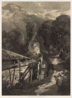 The Simplon Road, Meillerie, France. Creator: Alexandre Calame (Swiss, 1810-1864).