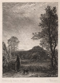 The Skylark, 1850. Creator: Samuel Palmer (British, 1805-1881).