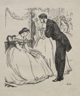 The Song of the Disconsolate One, 1863. Creator: George Louis Palmella Busson Du Maurier (British, 1834-1896).